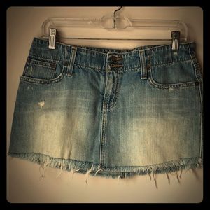 Denim skirt ABERCROMBIE